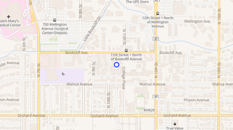 Map for Monterey Park Apartments - Grand Junction, CO