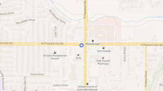 Map for Pleasant Run Apartments - DeSoto, TX