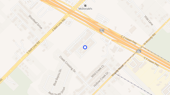 Map for Briar Meadows Apartments - Dallas, TX
