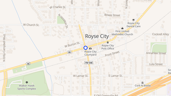 Map for Regal Apartments - Royse City, TX