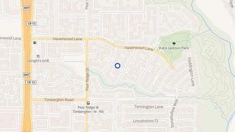 Map for Brightons Mark Apartments - Dallas, TX