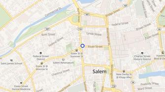 Map for Alrick Apartments - Salem, MA