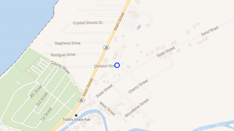 Map for Halleck OB Apartments - Caseville, MI