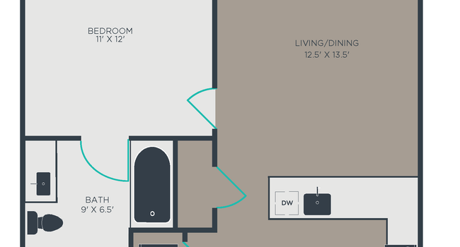 Link Apartments Brookstown - 144 Reviews | Winston-Salem, NC Apartments